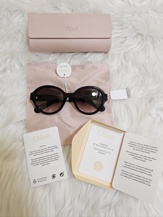 Chloe Accessories - New Chloé 54mm Gayia oval-frame sunglasses